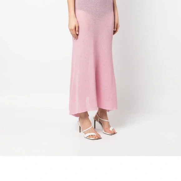 Paloma Wool sheer pink dress or cover NWT SOLD OUT! Stunning /unique. Gorgeous - Picture 2 of 4